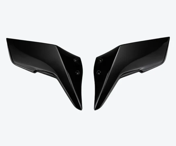 h2rwings_abs material_imracings IM Racings H2R Style Glossy Black ABS Winglets – OEM Size | Compatible with Kawasaki Ninja H2, ZX-10R & ZX-6R