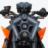 Super Duke 1390 Inspired LED Headlight for KTM Duke 125 / 200 / 250 / 390 – ABS Housing, RGB DRL, White & Yellow High Beam + Low Beam