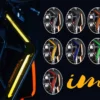 Super Duke 1390 Inspired LED Headlight for KTM Duke 125 / 200 / 250 / 390 – ABS Housing, RGB DRL, White & Yellow High Beam + Low Beam